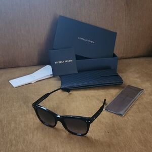 Bottega Veneta Black Sunglasses